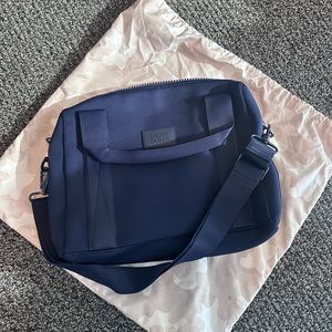 Dagne Dover Laptop Bag Ryan Navy Blue Shoulder